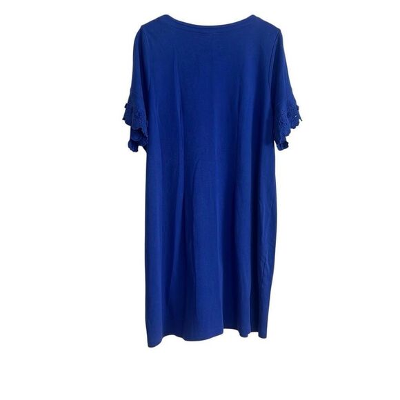 Talbots Plus Petite Size 2XP 100% Cotton Dress - Picture 7 of 7